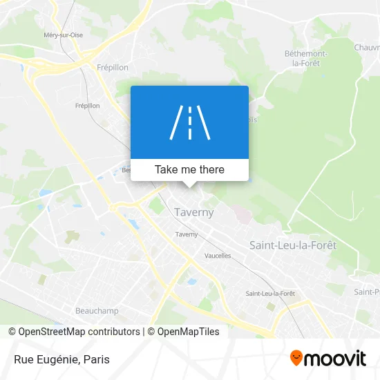 Rue Eugénie map