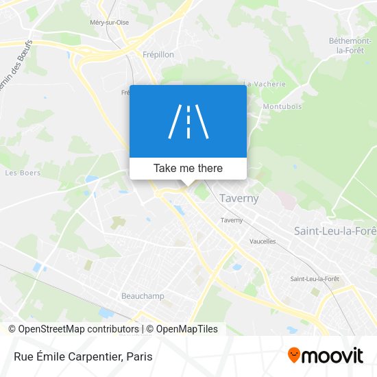 Rue Émile Carpentier map