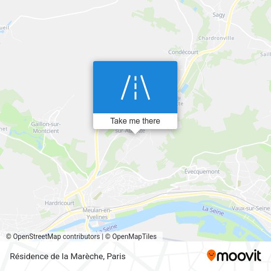 Résidence de la Marèche map