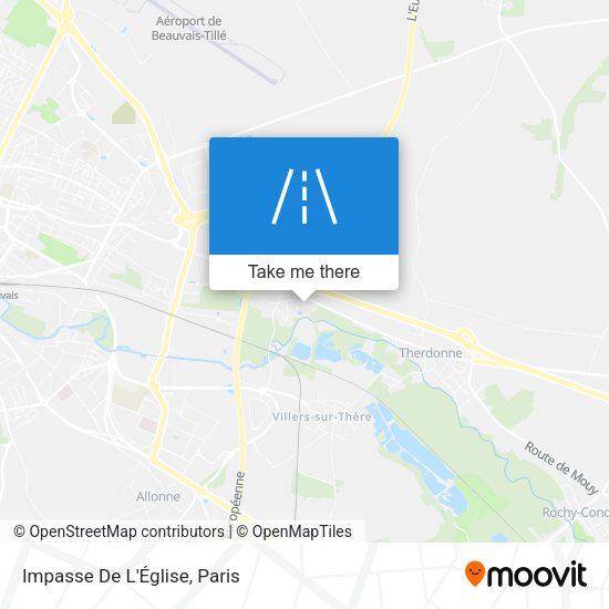 Impasse De L'Église map