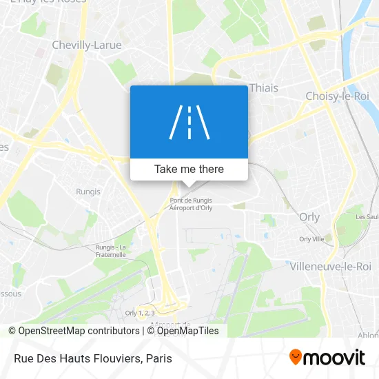Rue Des Hauts Flouviers map