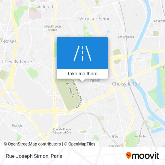 Rue Joseph Simon map