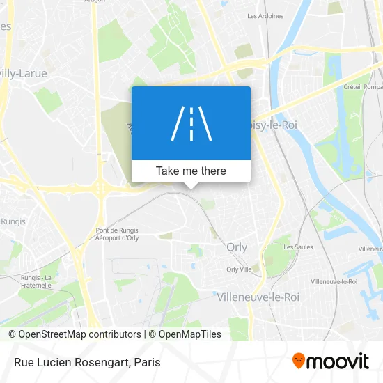 Rue Lucien Rosengart map