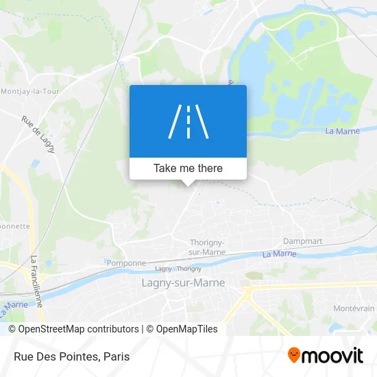Rue Des Pointes map