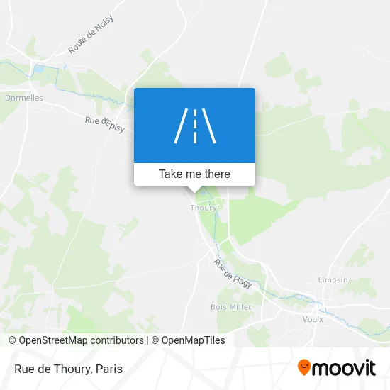 Rue de Thoury map