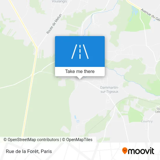 Rue de la Forêt map