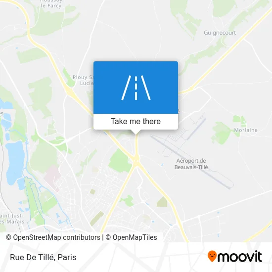 Rue De Tillé map