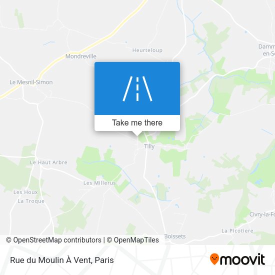 Rue du Moulin À Vent map