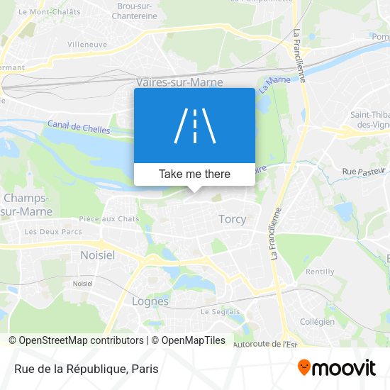 Rue de la République map