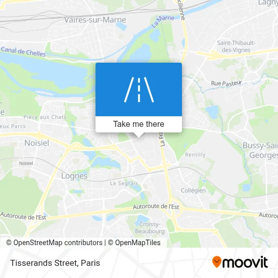 Rue Des Tisserands map