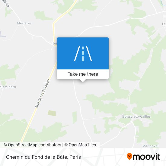 Chemin Du Fond De La Bâte map
