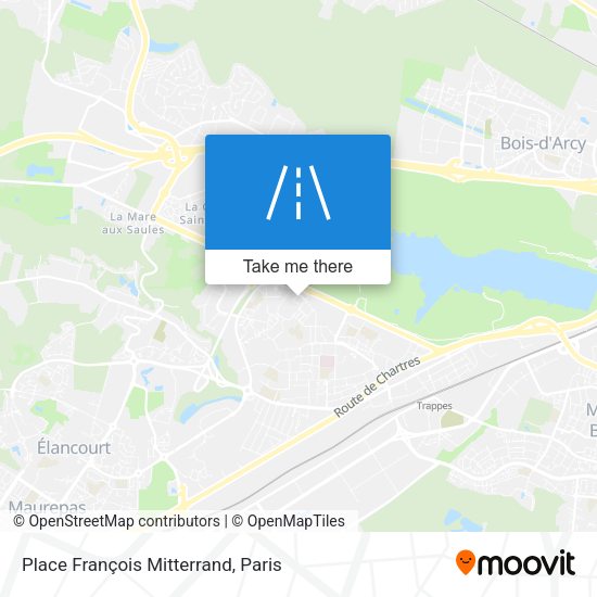 Place François Mitterrand map