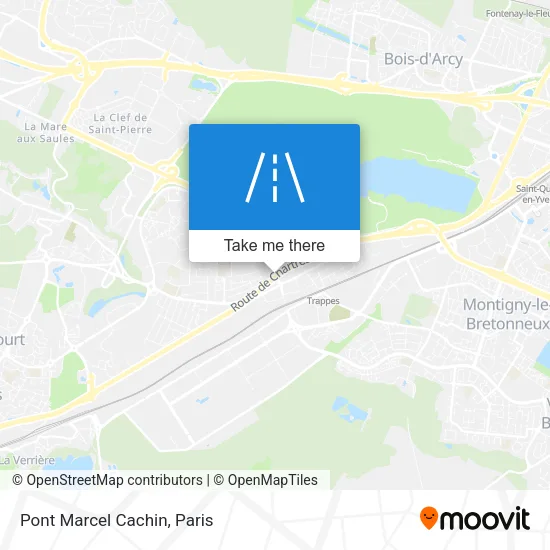 Pont Marcel Cachin map