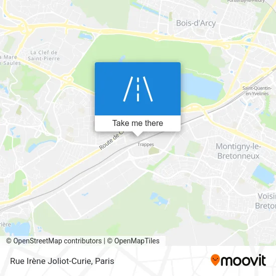 Rue Irène Joliot-Curie map