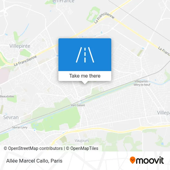 Allée Marcel Callo map