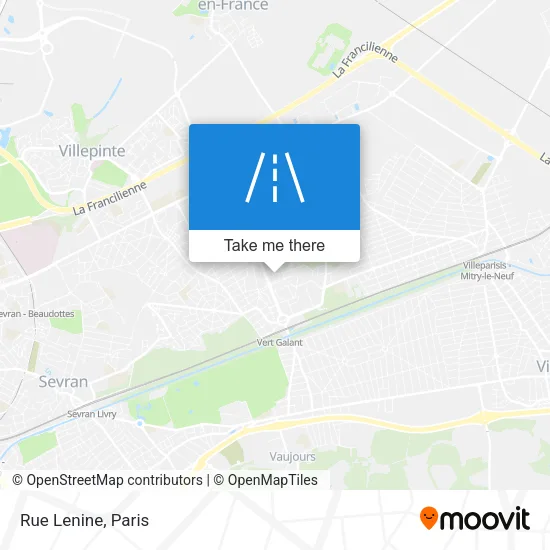 Rue Lenine map