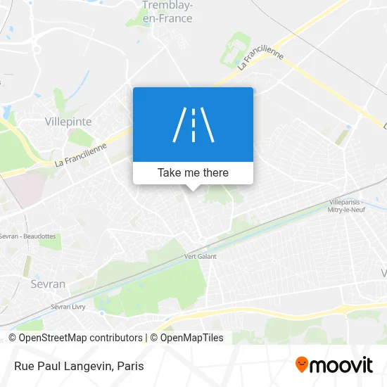 Rue Paul Langevin map