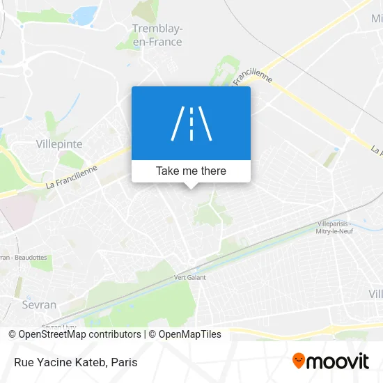 Rue Yacine Kateb map