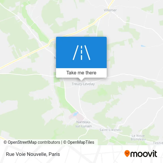 Rue Voie Nouvelle map