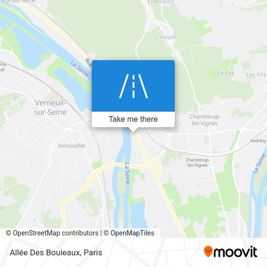 Allée Des Bouleaux map