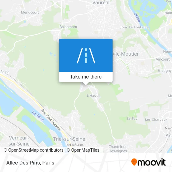 Allée Des Pins map