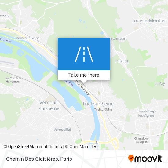Chemin Des Glaisières map