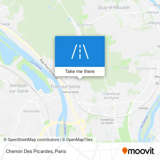 Chemin Des Picardes map