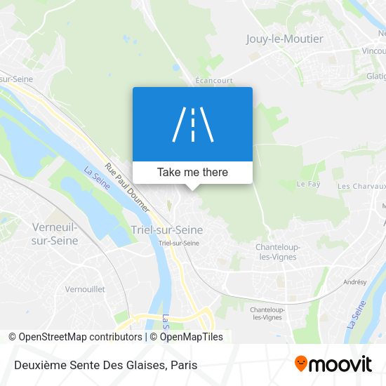 Deuxième Sente Des Glaises map