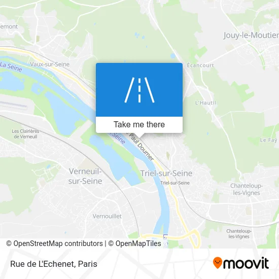 Rue de L'Echenet map