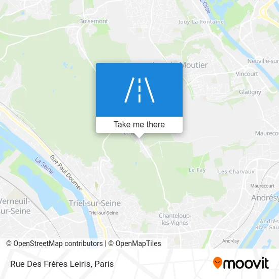 Rue Des Frères Leiris map