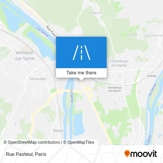 Rue Pasteur map
