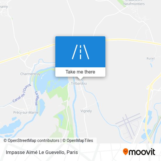 Impasse Aimé Le Guevello map