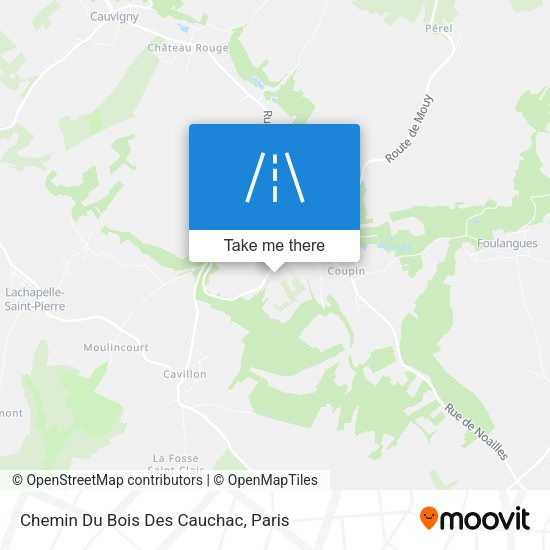 Chemin Du Bois Des Cauchac map
