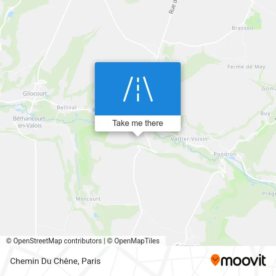 Chemin Du Chêne map