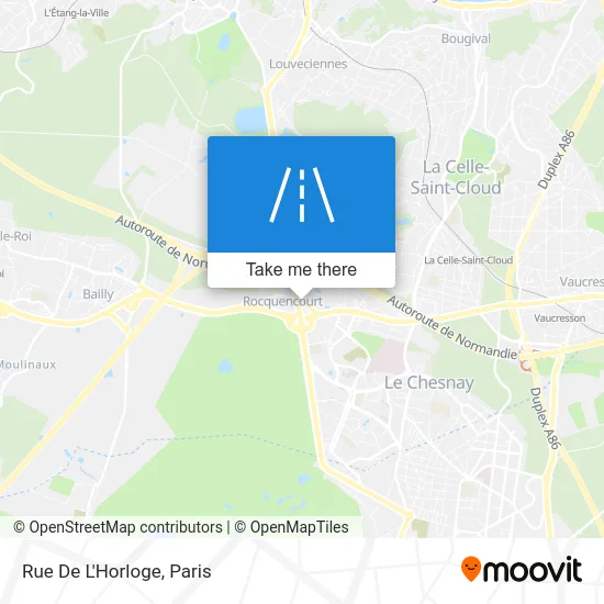 Rue De L'Horloge map