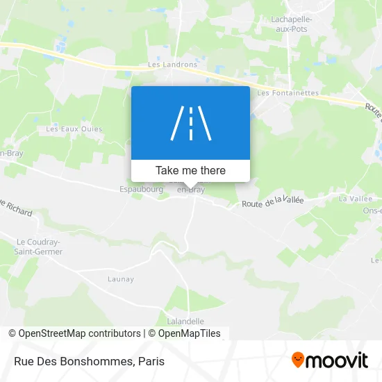 Rue Des Bonshommes map