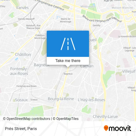 Rue Des Prés map