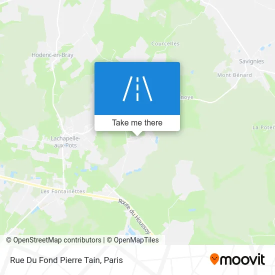 Rue Du Fond Pierre Tain map