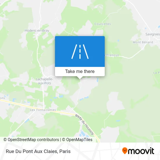 Rue Du Pont Aux Claies map