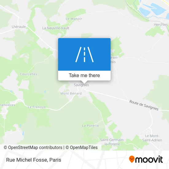 Rue Michel Fosse map