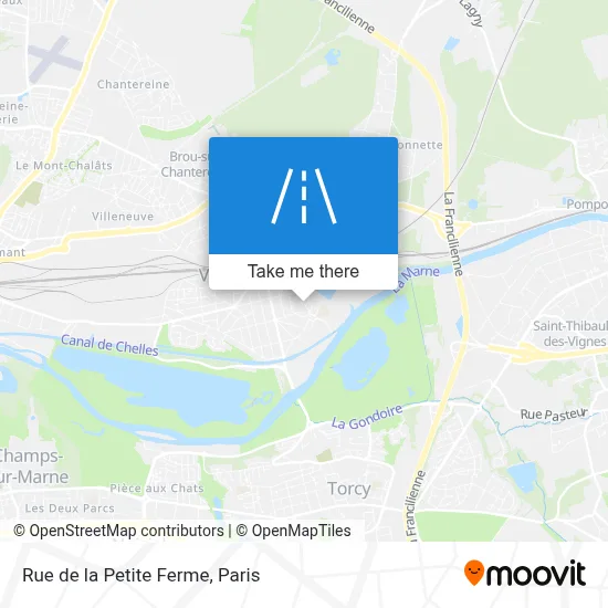 Rue de la Petite Ferme map