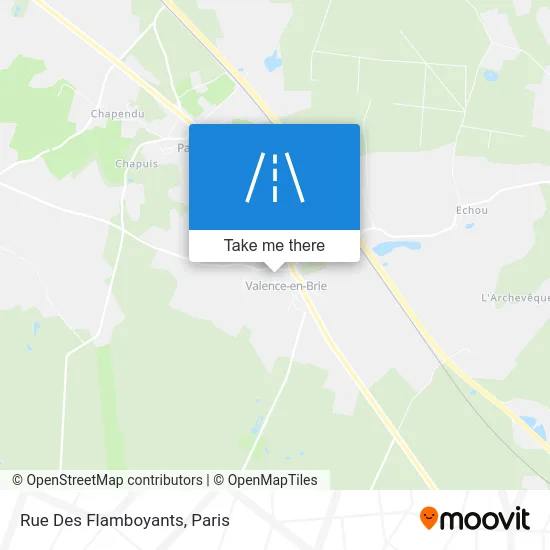 Rue Des Flamboyants map