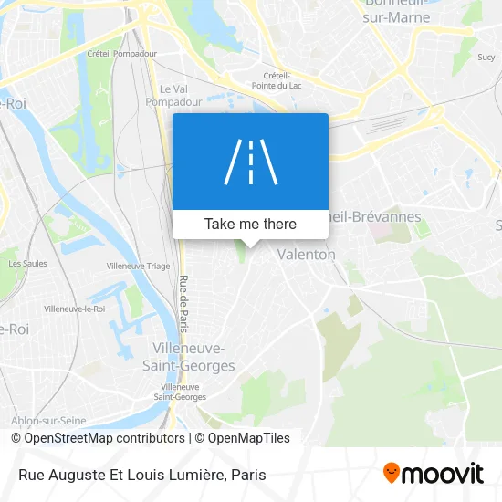 Rue Auguste Et Louis Lumière map
