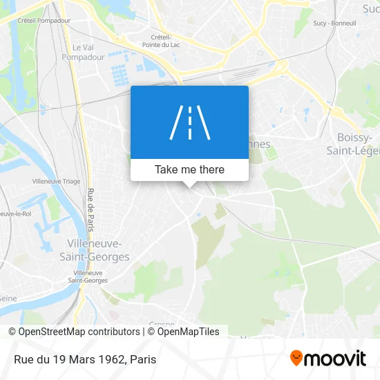 Rue du 19 Mars 1962 map