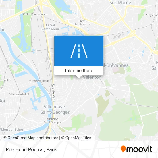 Rue Henri Pourrat map