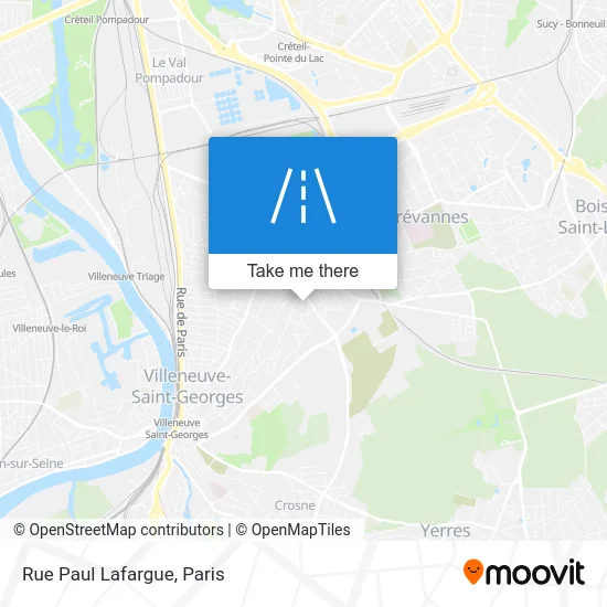 Rue Paul Lafargue map