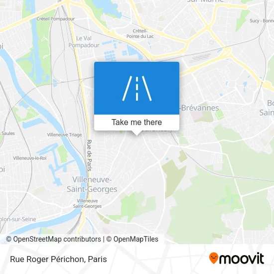 Rue Roger Périchon map
