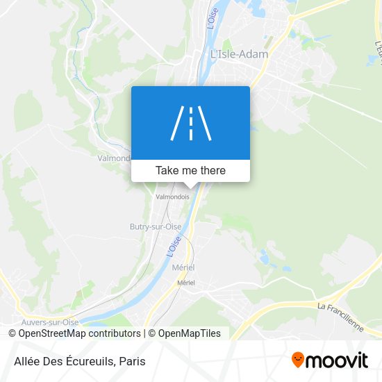 Allée Des Écureuils map