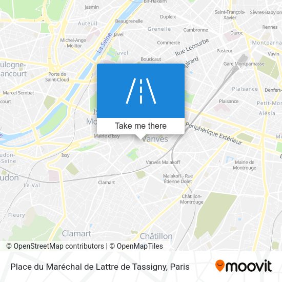 Place du Maréchal de Lattre de Tassigny map
