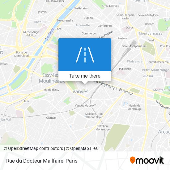 Rue du Docteur Mailfaire map